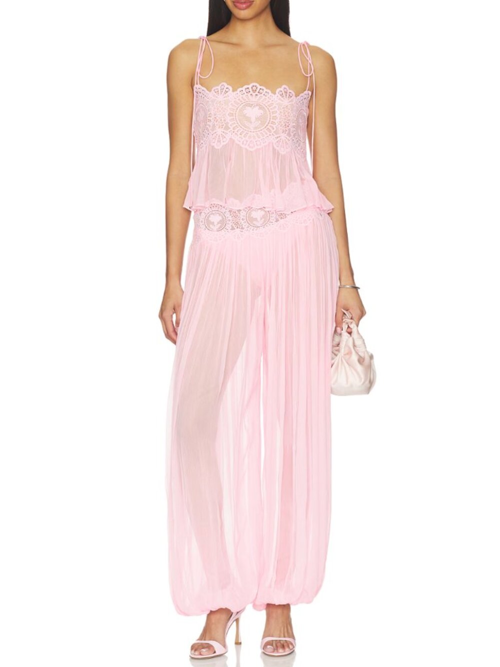 WORN ONCE Retrofête Dreamy Pant & Luenie Top Matching Set | SOLD OUT EVERYWHERE